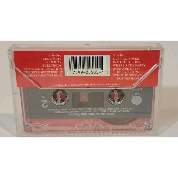 Vintage Madonna "You Can Dance" (1987) Cassette Tape - Picture 3 of 4